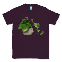 Plum Philodendron Classic Tee - LillyAllenDesigns