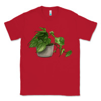 Red Philodendron Classic Tee - LillyAllenDesigns