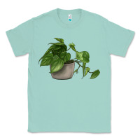 Seafoam Philodendron Classic Tee - LillyAllenDesigns