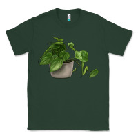 Sports Green Philodendron Classic Tee - LillyAllenDesigns