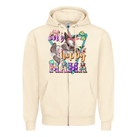 Sandshell one hoppy mama Zipper Hoodie - FaDigitalArtStudio