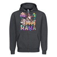 Smoke one hoppy mama Zipper Hoodie - FaDigitalArtStudio