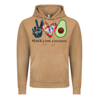 Vintage Camel PEACE LOVE AVOCADOS Vintage Hoodie - Bettercallsaul
