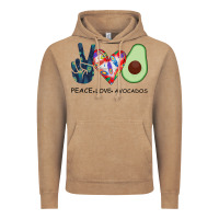 Vintage Coffee PEACE LOVE AVOCADOS Vintage Hoodie - Bettercallsaul