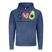 Vintage Denim PEACE LOVE AVOCADOS Vintage Hoodie - Bettercallsaul