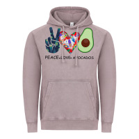 Vintage Zinc PEACE LOVE AVOCADOS Vintage Hoodie - Bettercallsaul
