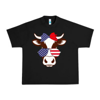 Black Cow 4Th Of July Independence Day Urban Heavy Tee - Bettercallsaul