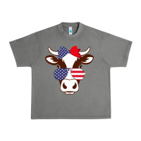 Tornado Cow 4Th Of July Independence Day Urban Heavy Tee - Bettercallsaul