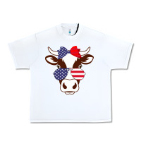 White Cow 4Th Of July Independence Day Urban Heavy Tee - Bettercallsaul