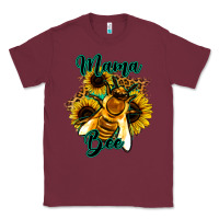 Burgundy Leopard Sunflower Western Mama Bee Classic Tee - Bettercallsaul