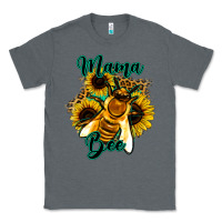 Charcoal Heather Leopard Sunflower Western Mama Bee Classic Tee - Bettercallsaul