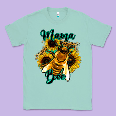 Leopard Sunflower Western Mama Bee Classic Tee Designed By Bettercallsaul