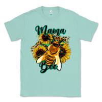 Seafoam Leopard Sunflower Western Mama Bee Classic Tee - Bettercallsaul