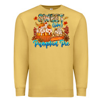 Antique Gold Sweet Like Pumpkin Pie Premium Sweatshirt - CowhideDigitalArt