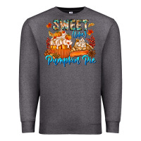 Charcoal Heather Sweet Like Pumpkin Pie Premium Sweatshirt - CowhideDigitalArt