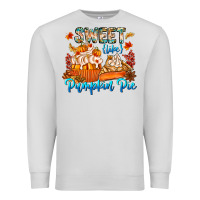 Dove Grey Sweet Like Pumpkin Pie Premium Sweatshirt - CowhideDigitalArt