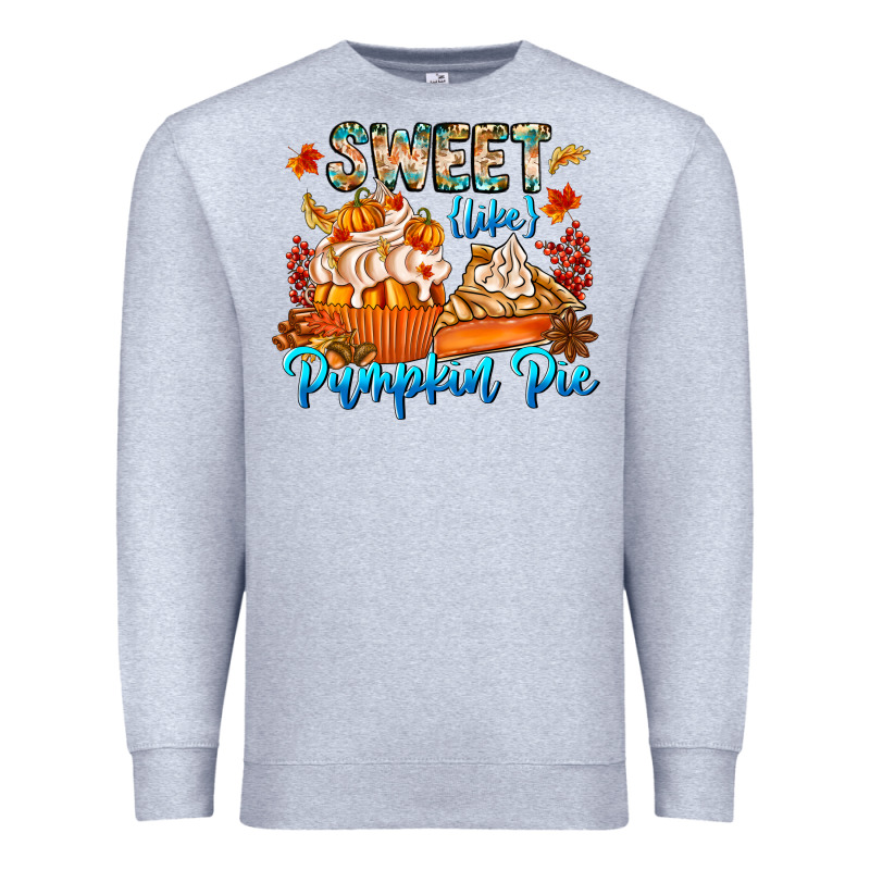 Sweet Like Pumpkin Pie Premium Sweatshirt by CowhideDigitalArt | Teevron