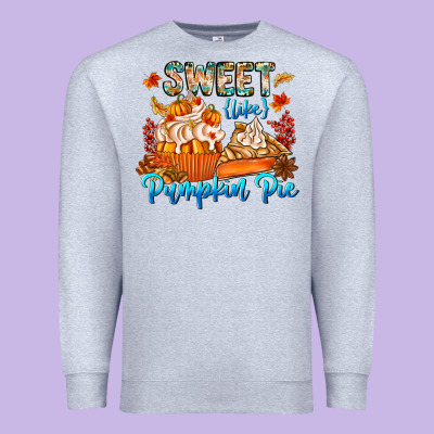 Sweet Like Pumpkin Pie Premium Sweatshirt Designed By Cowhidedigitalart