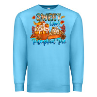 Ocean Blue Sweet Like Pumpkin Pie Premium Sweatshirt - CowhideDigitalArt