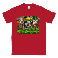 Red St patrick's day heifers Classic Tee - RanaPortraitStore