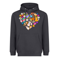 Smoke Easter Love Heavyweight Hoodie - CowhideDigitalArt