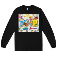Black hello summer coffee cups Long Sleeve Tee - TumblerDesignByShophia