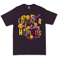 Plum educator of tiny humans Premium Tee - NancyCooperArtShop