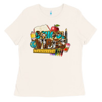 Bone school vibes Ladies Tee - NancyCooperArtShop