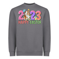 Storm 2023 Happy Easter Heavyweight Sweatshirt - CowGirlArtShop