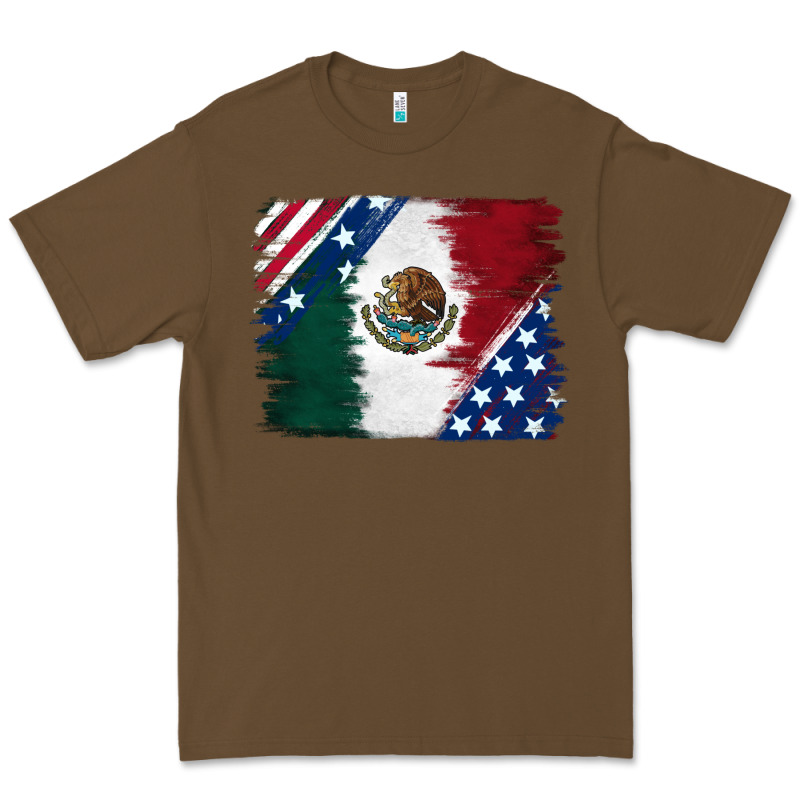 Mexican With American Flag Premium Tee by RanaPortraitStore | Teevron