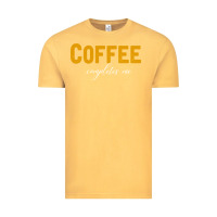 Vintage Mustard Coffee Completes Me Vintage Tee - Bettercallsaul