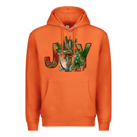 Carrot joy christmas with cross bbs Premium Hoodie - BundleAndBundleShop
