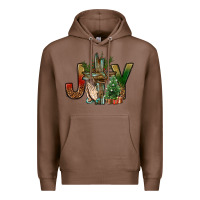 Chestnut joy christmas with cross bbs Premium Hoodie - BundleAndBundleShop