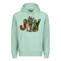 Seafoam joy christmas with cross bbs Premium Hoodie - BundleAndBundleShop