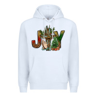 White joy christmas with cross bbs Premium Hoodie - BundleAndBundleShop
