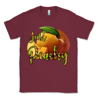 Burgundy Just Peachy Classic Tee - Bettercallsaul