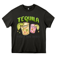 Asphalt tequila cheaper than therapy Heavy Core Tee - MaliasSmallBusiness
