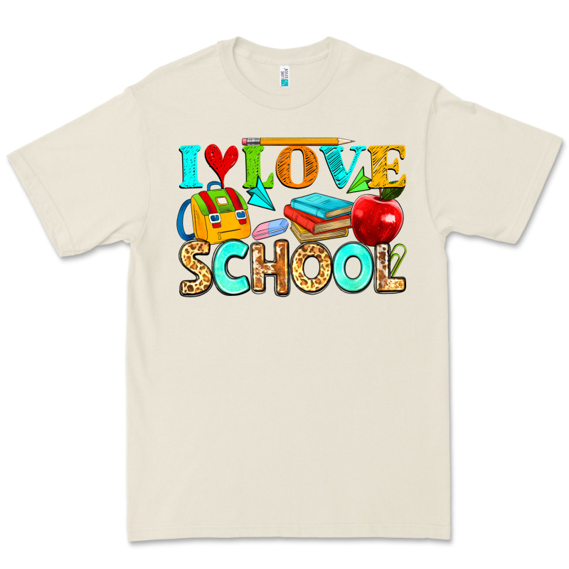 I Love School Premium Tee by NancyCooperArtShop | Teevron