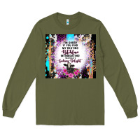 Army Green i'm sorry if you find my resting bitchface intimid Long Sleeve Tee - TumblerDesignByShophia