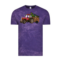 Cloud Purple christmas farm Vintage Tee - RanaPortraitStore