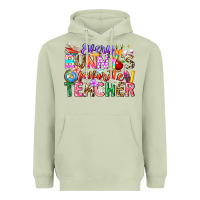 Matcha Every Bunny Favorite Teacher Easter Heavyweight Hoodie - CowhideDigitalArt