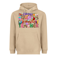 Mushroom Every Bunny Favorite Teacher Easter Heavyweight Hoodie - CowhideDigitalArt