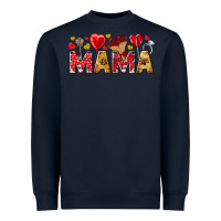 Valentine's Day Mama Mother's Day Heavyweight Sweatshirt | Teevron