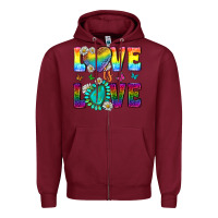 Burgundy Western Love LGBTQ Tumbler Zipper Hoodie - BundleAndBundleShop