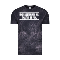 Cloud Black Underestimate Me That ll be Fun Vintage Tee - Bettercallsaul