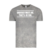 Cloud Rock Underestimate Me That ll be Fun Vintage Tee - Bettercallsaul