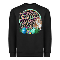 Black Easter vibes Easter Day Heavyweight Sweatshirt - CowGirlArtShop
