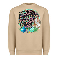 Mushroom Easter vibes Easter Day Heavyweight Sweatshirt - CowGirlArtShop