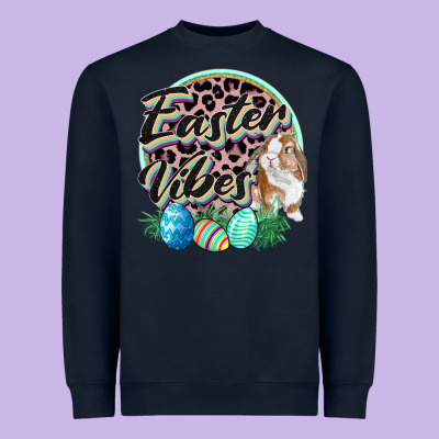 Easter Vibes Easter Day Heavyweight Sweatshirt Designed By Cowgirlartshop