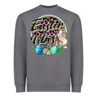 Storm Easter vibes Easter Day Heavyweight Sweatshirt - CowGirlArtShop